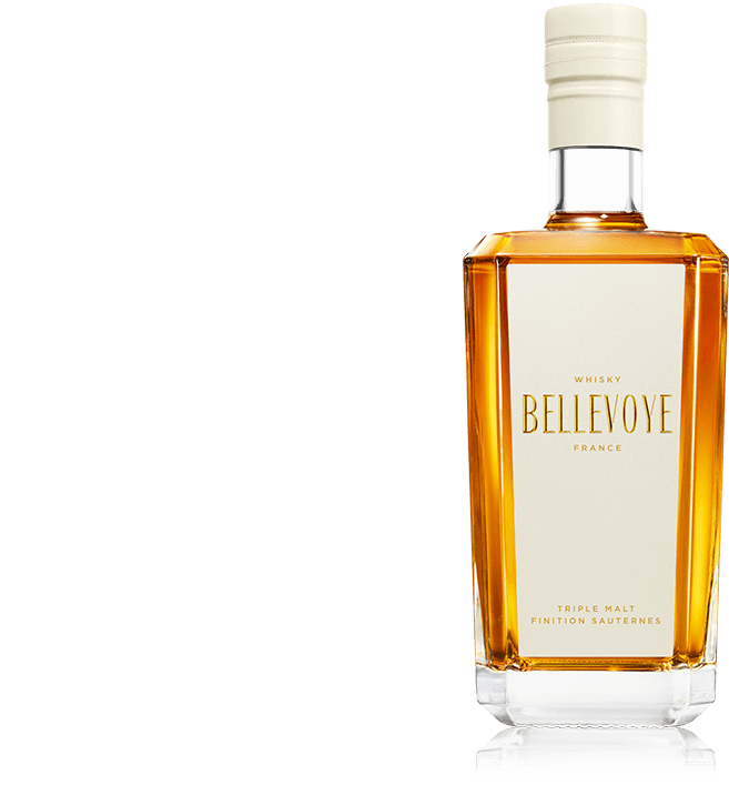 Bellevoye blanc : Whisky français